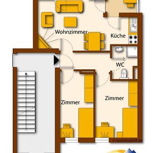 Apartment mit 2 Schlafzimmern